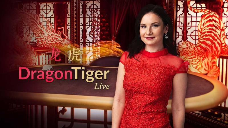 Dragon Tiger, spel i Trixino Casinos lobby